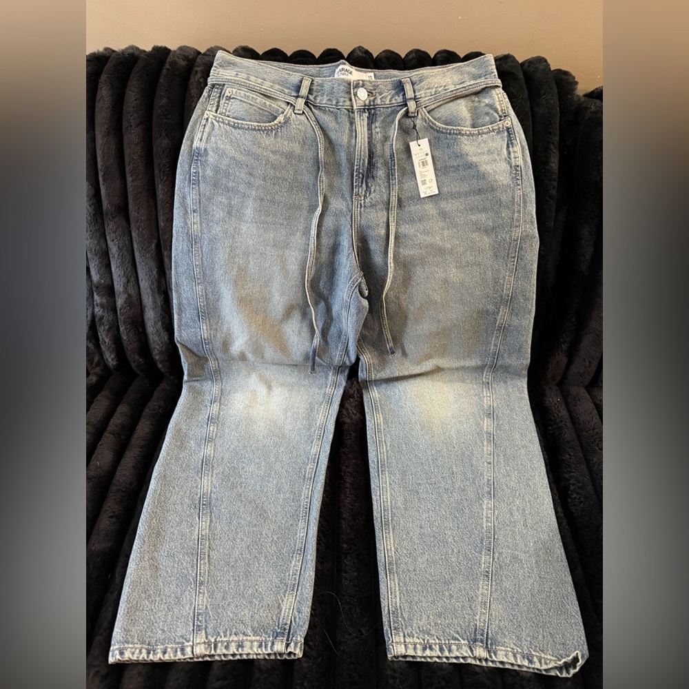 low rise baggy jeans (size 15 but runs a size small)